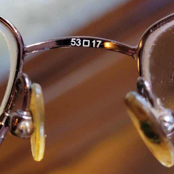 Oscar De La Renta Women Eyeglasses Frame ONLY Brown Tone OSL11 200 53 17 135 - Picture 7 of 9